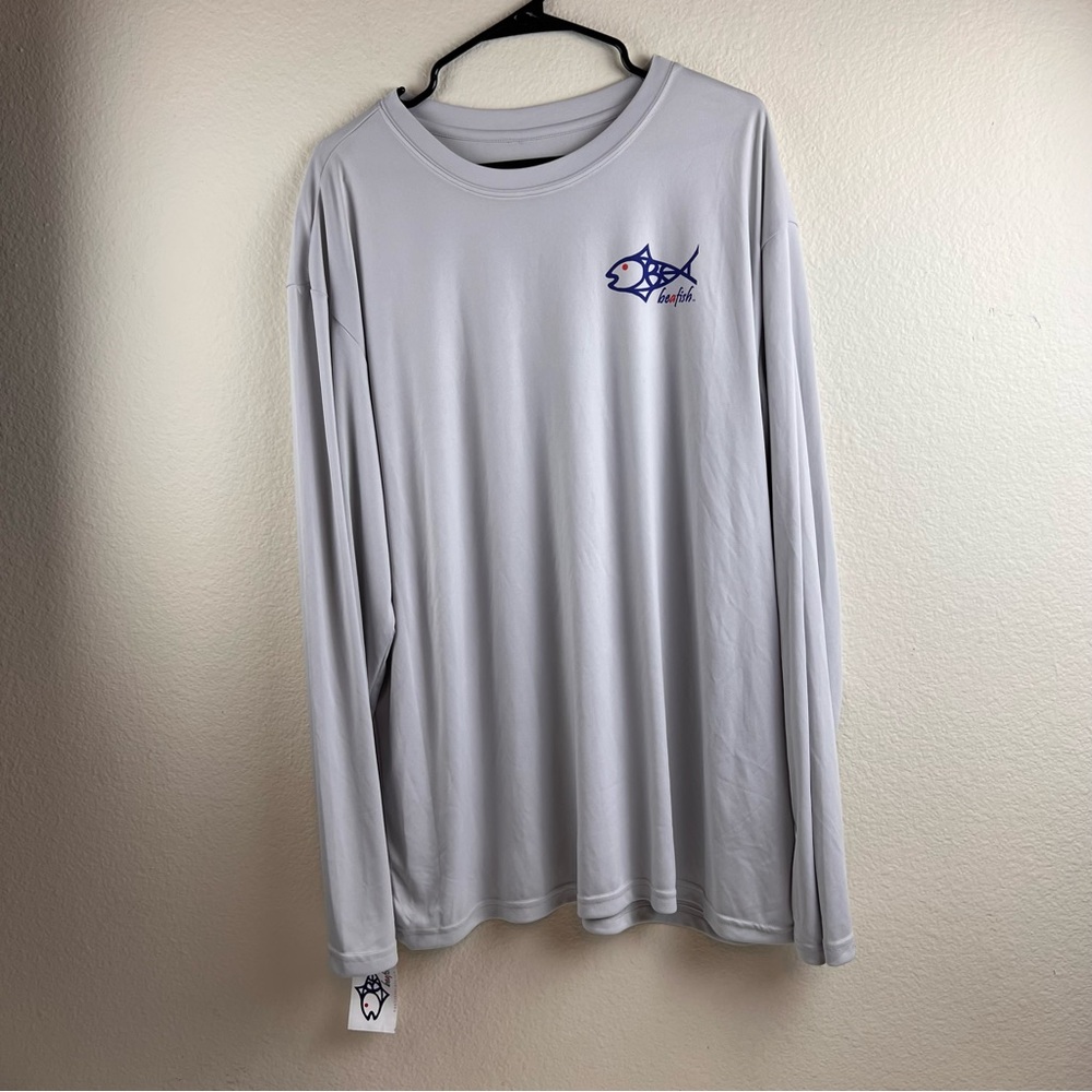 Beafish Long Sleeve SPF50 Athletic Fishing Shirt Size XL NWT